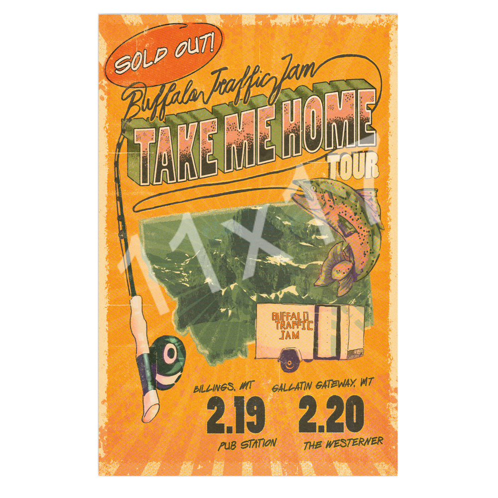 Montana Dates Signed Poster